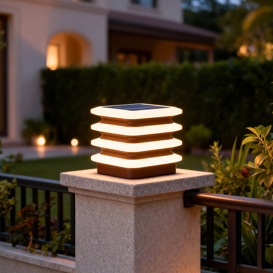 Solar Outdoor Pillar Lamp Garden & Outdoor product image 2