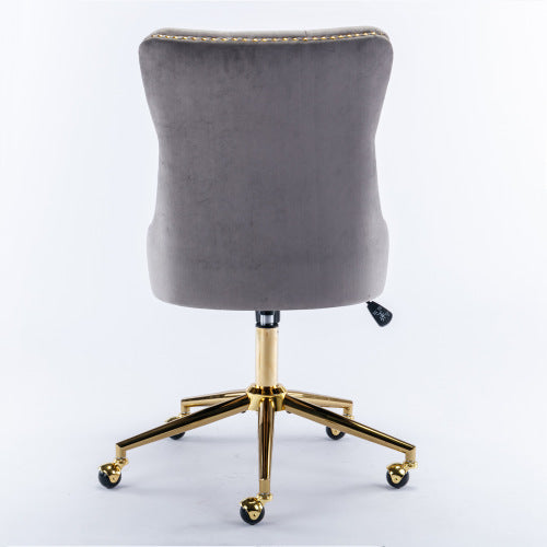 Tufted Velvet Home Office Chair