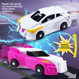 Winged Pegasus Transformable Toy with Magnetic Collision Feature