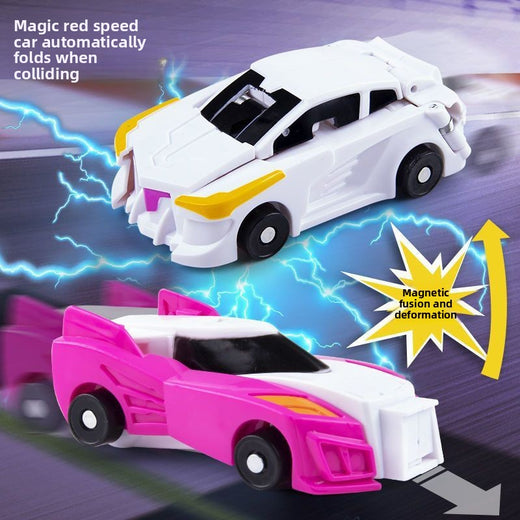 Winged Pegasus Transformable Toy with Magnetic Collision Feature product image 4