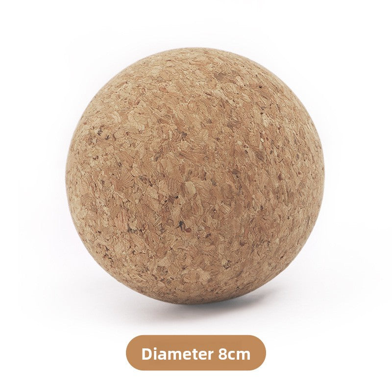 Cork Yoga Massage Ball for Muscle Relaxation
