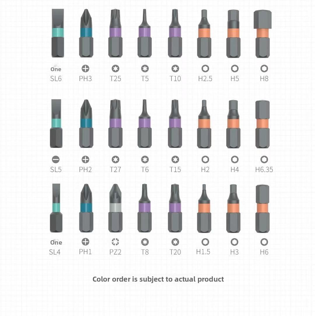 24-in-1 Magnetic Ratchet Screwdriver Set
