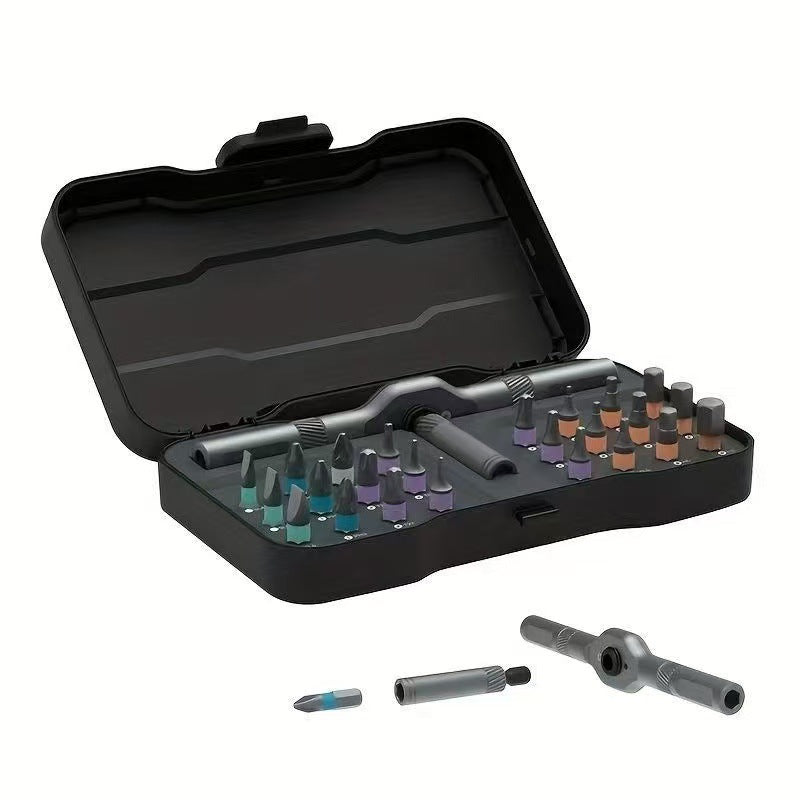 24-in-1 Magnetic Ratchet Screwdriver Set