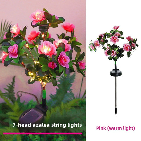 Solar Powered Azalea Flower Ground Light Garden & Outdoor product image 6