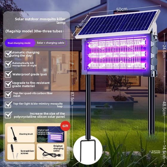 Solar Powered Insect Killer Lamp Pest & Animal Control product image 6