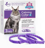 CalmPaws pet anxiety collar on a dog