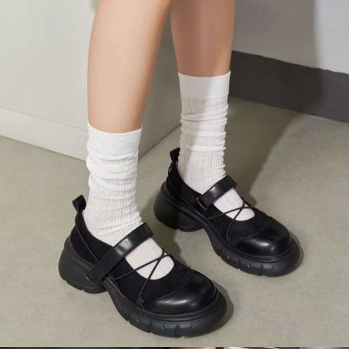 Womens Platform Velcro Sandals