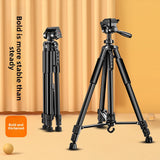 Adjustable Smartphone Camera Tripod with Fill Light