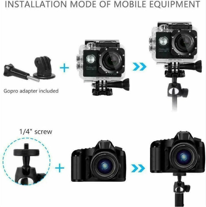 Bluetooth remote for 40 inch selfie stick tripod