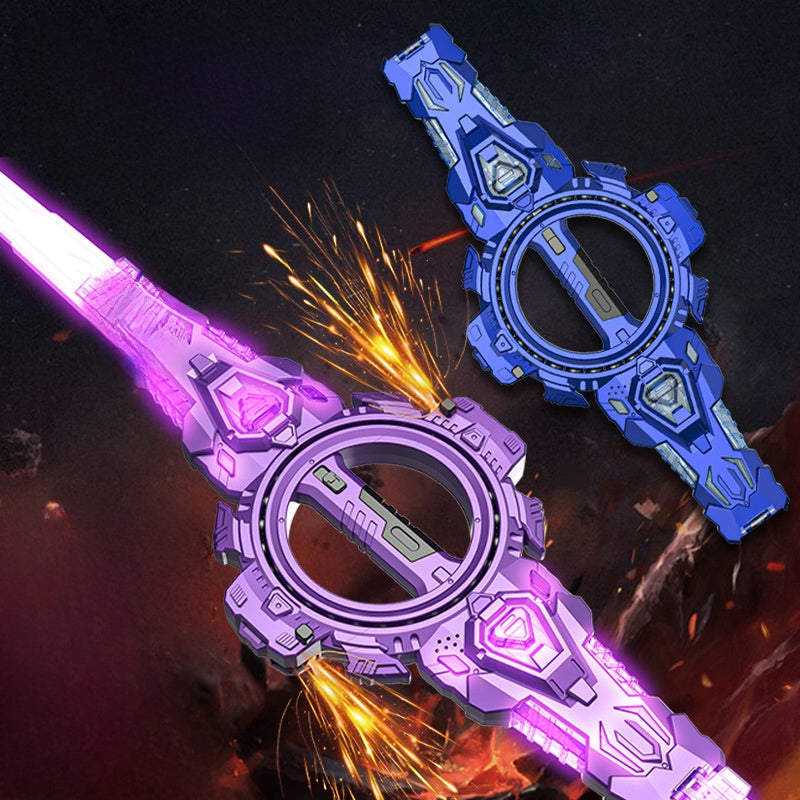 Rotating Double-Edged Lightsaber Toy