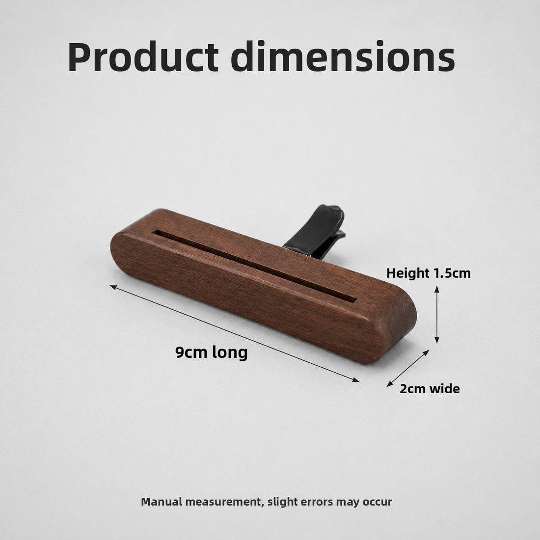 Walnut Oval Magnetic Aroma Diffuser