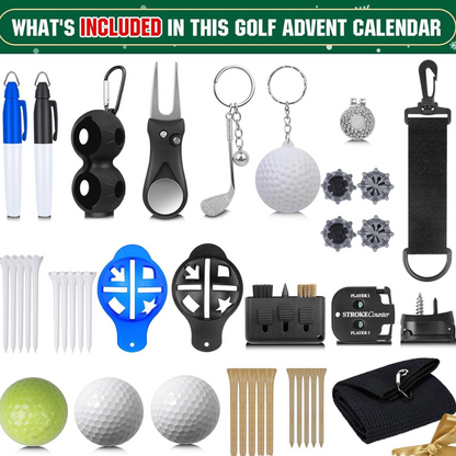 Golf Advent Calendar Blind Box Set