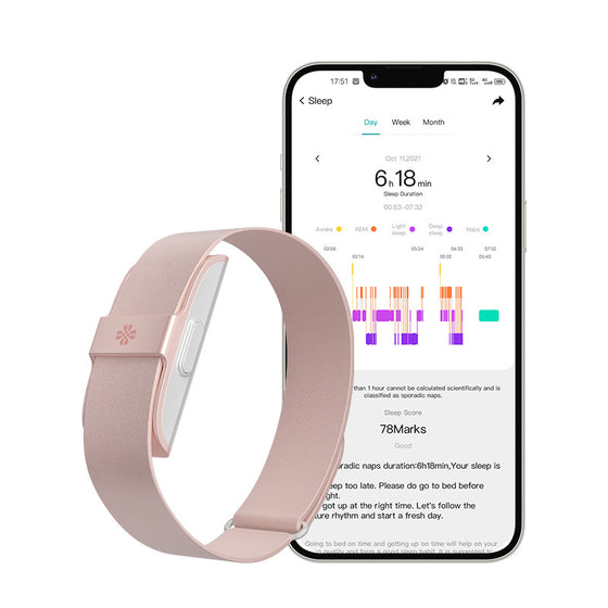 Smart Bracelet with Heart Rate and Temperature Monitoring Adult Wellness product image 1
