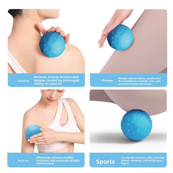 Electric Vibrating Massage Ball for Muscle Relaxation Health & Wellness product image 4