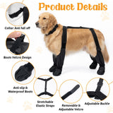 Adjustable Anti-Slip Dog Shoes