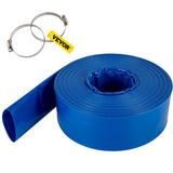 2" x 105' Lay Flat Discharge Hose angle detail view