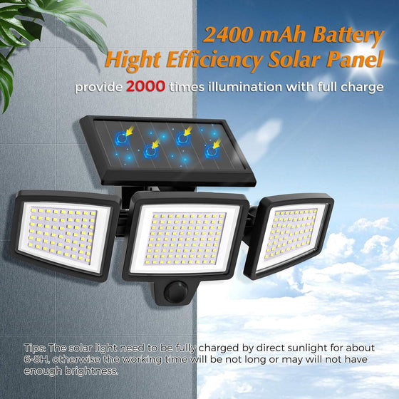 Solar Motion Sensor Wall Light Garden & Outdoor product image 1