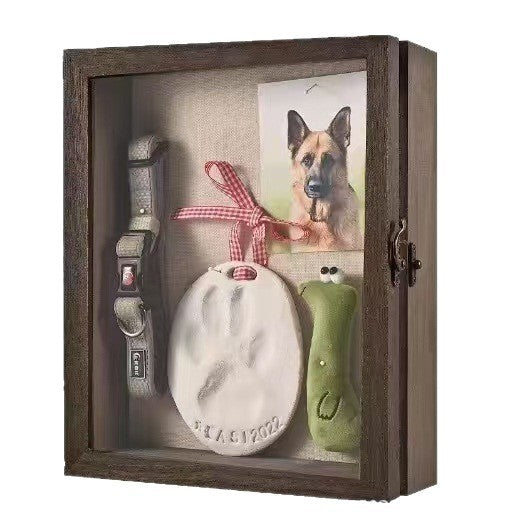 Wooden pet photo frame product image 4