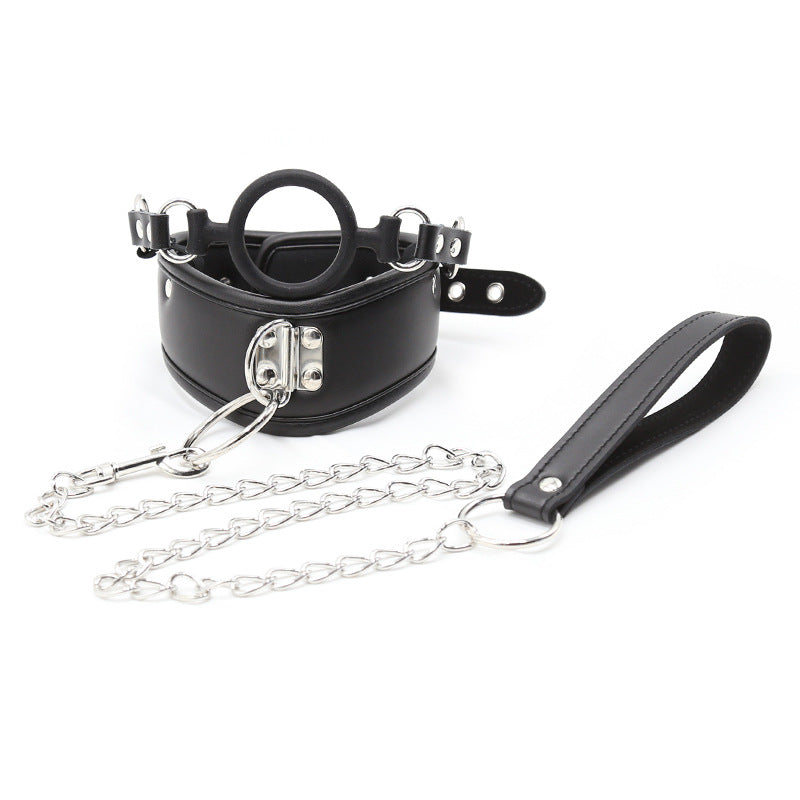 Leather Neck Cover Adult Toy
