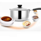 Induction cookware set large pot with handles