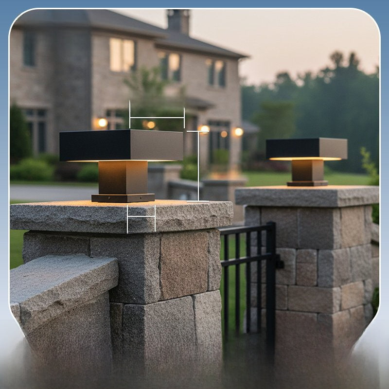 Solar Powered Outdoor Post Light