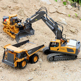 Remote Control Construction Vehicle Toy Set
