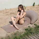 Foldable Inflatable Beach Mat with Pillow and Backrest