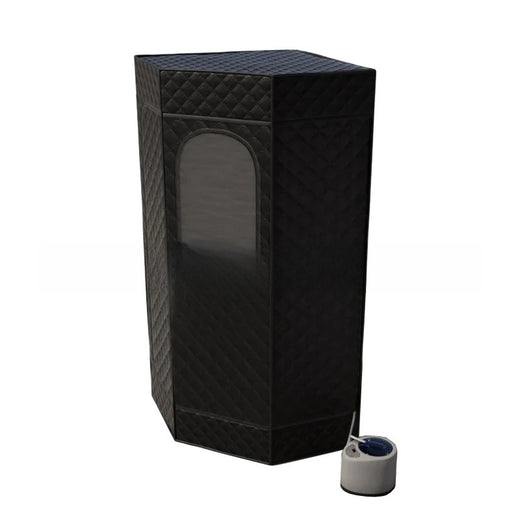 Portable Home Steam Sauna Box with Folding Chair