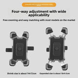 Anti-Shock Phone Holder for Bicycle and Motorcycle