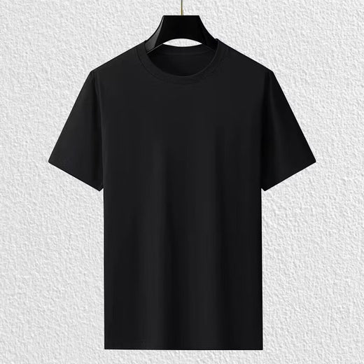Solid Color Cotton Short Sleeve T-Shirts