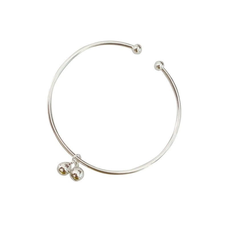 Handmade Geometric Open Copper Anklet for Women