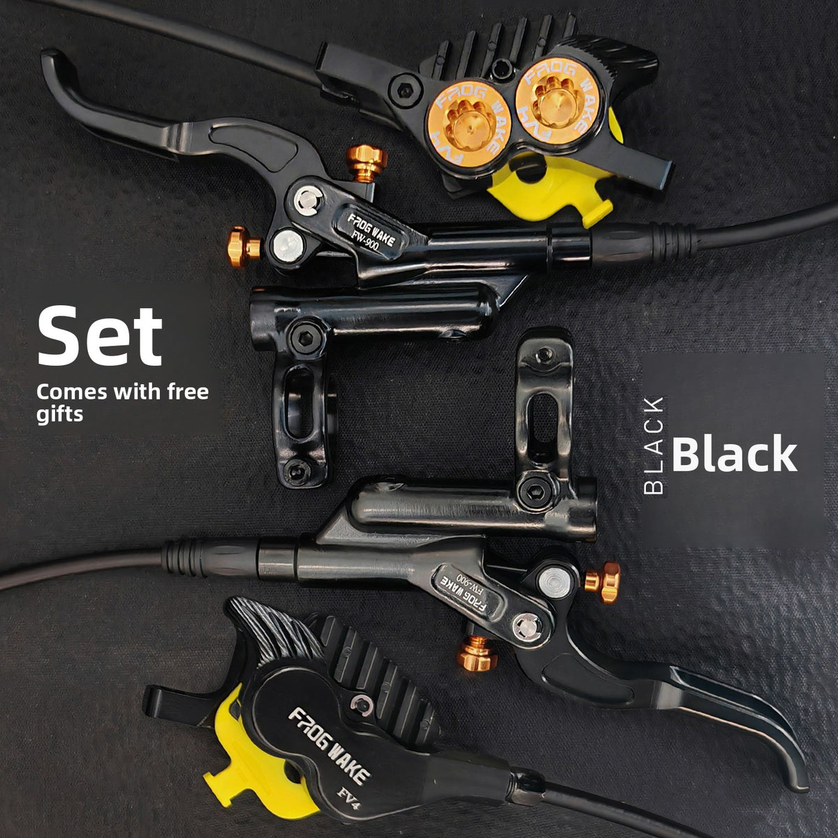 Frog Brake Fw9 Hydraulic Disc Brake Forged Brake Lever Fv Downhill
