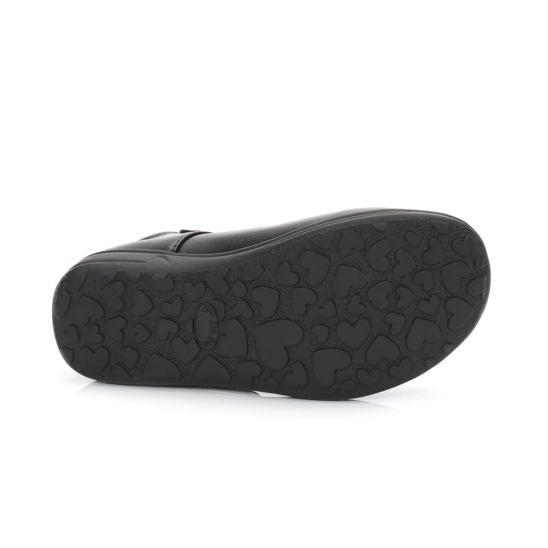 Girls Leather School Shoes