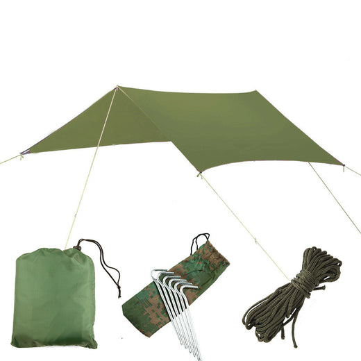 Square Sunshade Canopy with Waterproof Mat