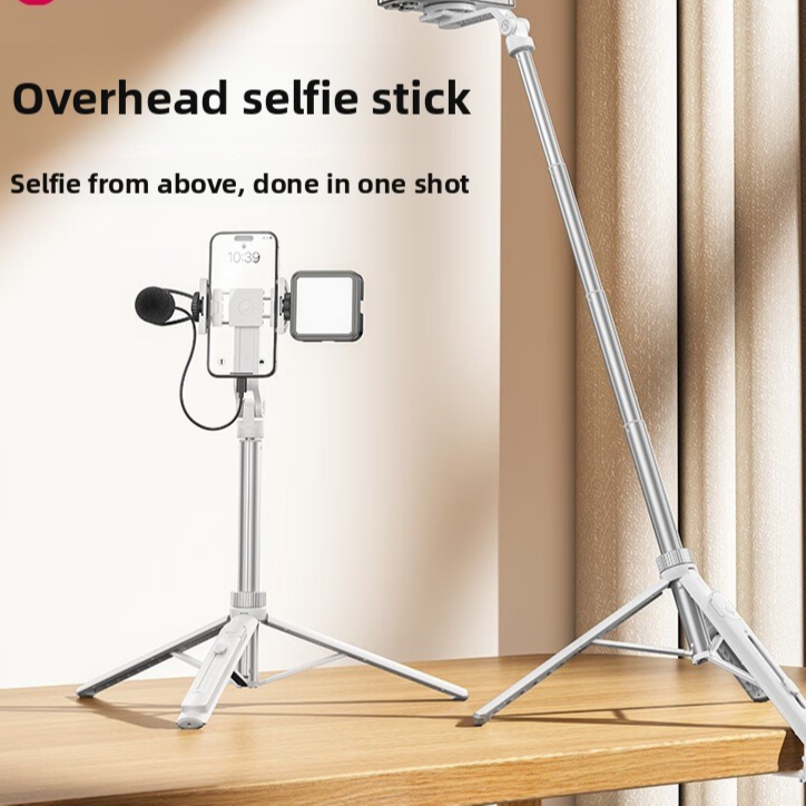 Phone Selfie Stick Tripod with Bluetooth Remote