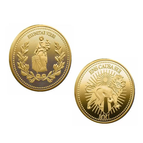 Quick chase ruling coin lion gold coin product image 4