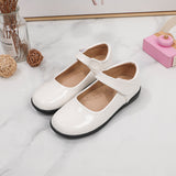 Girls Leather School Shoes