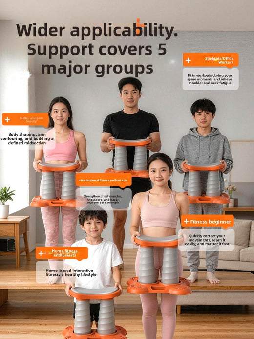 Double Spring Push-Up Auxiliary Training Device