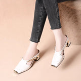 Metal Toe Anti-Kick Outer Slippers