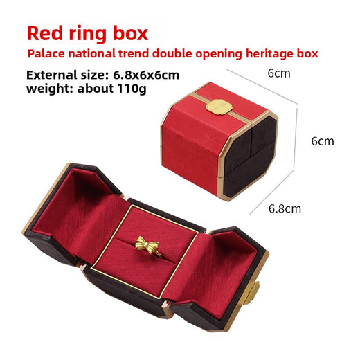 Vintage Double Open Jewelry Display Box product image 4