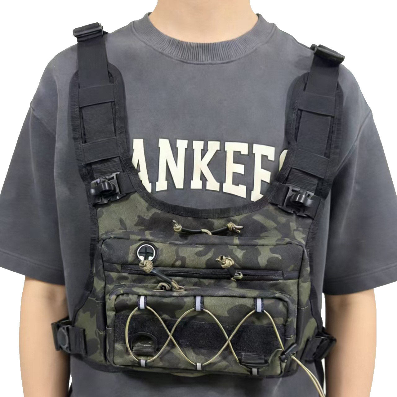 Tactical chest bag Portable outdoor hiking bag