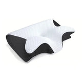Sleep Memory Pillow Butterfly Memory Foam Neck Pillows Contoured Sleep for Neck Pain Relief Stomach Support Comfortable Pillow