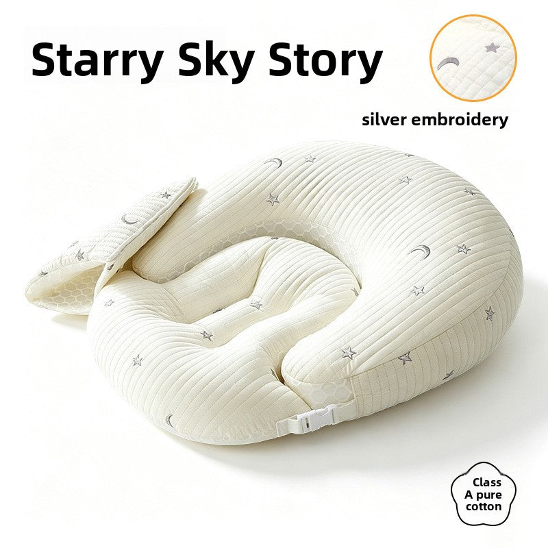 Baby inclined breastfeeding pillow pad