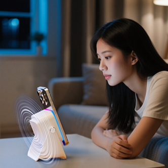 Wireless Bluetooth Speaker with Dual Sound