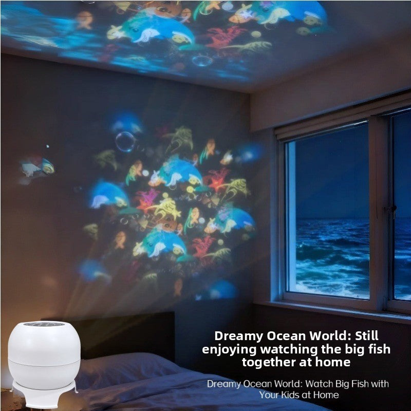 Rotating projection lamp