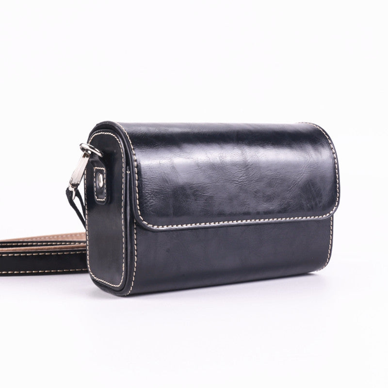 Universal Leather Camera Bag for Canon Sony Ricoh