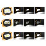 Rechargeable floodlight