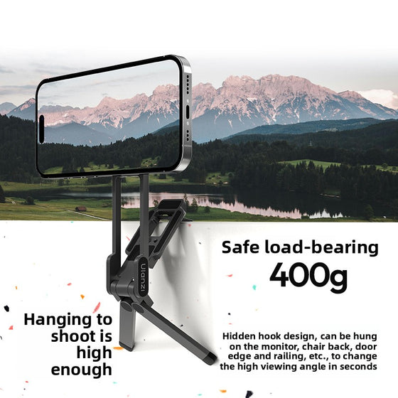 Portable Magnetic Carabiner Phone Holder Tripod Phone Accessories product image 3