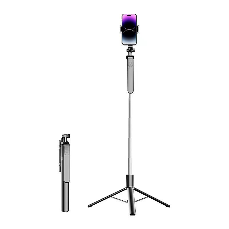Bluetooth Phone Tripod with Fill Light and Stabilizer