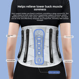 Lumbar Support Belt with Steel Plates